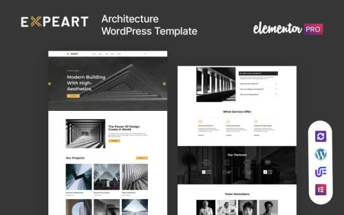 Expeart - Architecture And Real Estate WordPress Theme theme free